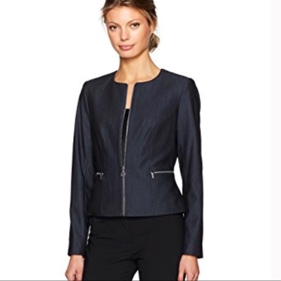 Calvin Klein size 8 blazer - Picture 2 of 14